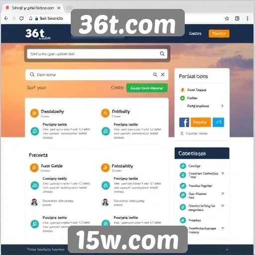 Avaliação da interface do usuário do site 36t.com